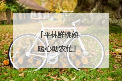 平林鲜桃熟 暖心助农忙